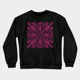 Halloween mandala pattern Crewneck Sweatshirt